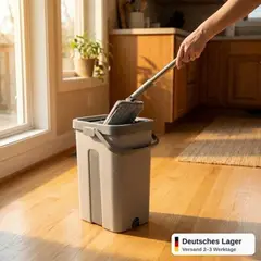 Foto 18 von Bodenwischer Set mit Wischbezug für alle Böden Reinigung Haushalt