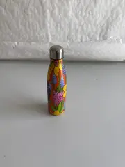Foto 4 von Thermoflasche 500ml Edelstahl doppelwandig Isolierflasche Sport Schule Blumen
