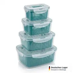 Foto 12 von Frischhaltedosen 5er Set Xani Vorratsdosen mit Deckel BPA-frei stapelbar