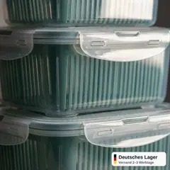 Foto 13 von Frischhaltedosen 5er Set Xani Vorratsdosen mit Deckel BPA-frei stapelbar