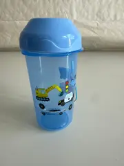 Foto 5 von Lunchbox + Trinkbecher Kinder Set Brotdose mit Motiv Mädchen Jungen Schule