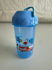 Foto 6 von Lunchbox + Trinkbecher Kinder Set Brotdose mit Motiv Mädchen Jungen Schule