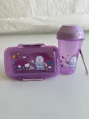 Foto 9 von Lunchbox + Trinkbecher Kinder Set Brotdose mit Motiv Mädchen Jungen Schule
