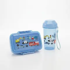 Foto 20 von Lunchbox + Trinkbecher Kinder Set Brotdose mit Motiv Mädchen Jungen Schule
