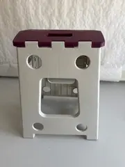 Foto 13 von Tritthocker klappbar Klapphocker Trittstufe kompakt mit Tragegriff 3 Farben