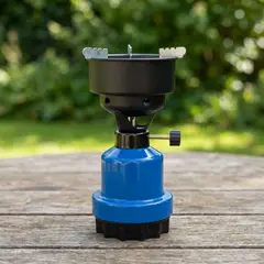 Foto 2 von Kohleanzünder Shisha Grill Gasbrenner Campingkocher für Gaskartusche kompakt