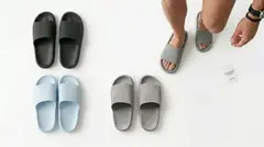 Foto 35 von Cloud-Slipper Herren Hausschuhe EVA-Sohle 4cm Badelatschen Pool-Slipper