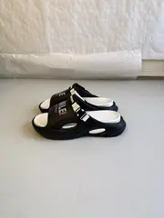Foto 4 von Pantoletten Damen Herren Badeschuhe Slides verstellbarer Riemen EVA Gr. 36-45
