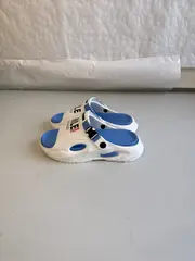 Foto 10 von Pantoletten Damen Herren Badeschuhe Slides verstellbarer Riemen EVA Gr. 36-45