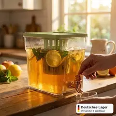 Foto 8 von Getränkespender 3 Liter Xani Kunststoff BPA-frei spülmaschinenfest für Party