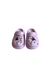 Foto 12 von Kinder Clogs Hausschuhe Badeschuhe EVA mit Charms Flieder Gartenschuhe