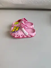 Foto 27 von Kinder Clogs Dino Hausschuhe EVA Gr. 30-35 Mädchen Jungen Lila Hellblau Rosa