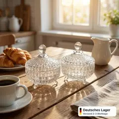 Foto 9 von Zuckerdose 260ml Keramik mit Deckel Gewürzdose weiß Milch-Zucker-Set