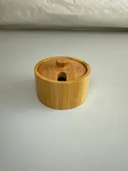 Foto 5 von Gewürzbehälter Holz 3er Set Xani mit Dosierlöffel Gewürzdosen für Kräuter Tee