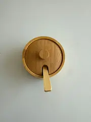 Foto 15 von Gewürzbehälter Holz 3er Set Xani mit Dosierlöffel Gewürzdosen für Kräuter Tee