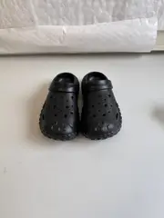 Foto 5 von Clogs Hausschuhe Xani Herren Schwarz Beige Weiß Gr. 40-45 EVA rutschfeste Sohle