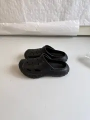 Foto 9 von Clogs Hausschuhe Xani Herren Schwarz Beige Weiß Gr. 40-45 EVA rutschfeste Sohle