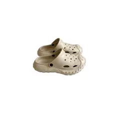 Foto 22 von Clogs Hausschuhe Xani Herren Schwarz Beige Weiß Gr. 40-45 EVA rutschfeste Sohle