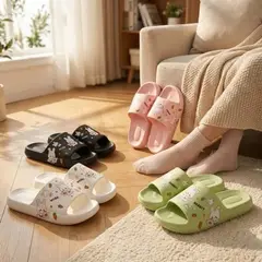 Foto 25 von Hausschuhe Damen Xani Bunny Design EVA leicht weich rutschfeste Sohle Gr. 36-40