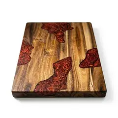 Foto 5 von Xani Holz Schneidebrett 31 x 24 cm, 1,5 cm dick, Küche, Holzbrett, Schneidunterlag