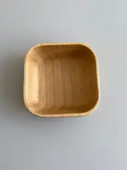 Foto 1 von Holzschale rund 12,5 x 4,5 cm Akazienholz Xani Servierschale Snackschale für Dips