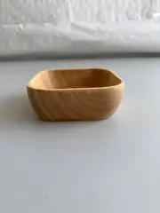 Foto 2 von Holzschale rund 12,5 x 4,5 cm Akazienholz Xani Servierschale Snackschale für Dips