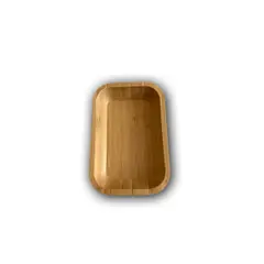 Foto 6 von Holzschale 18 x 12 x 3,5 cm flach Servierschale Snackschale Deko Holz