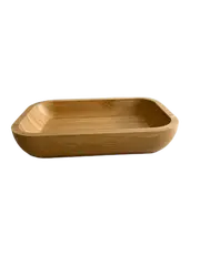 Foto 11 von Holzschale 18 x 12 x 3,5 cm flach Servierschale Snackschale Deko Holz
