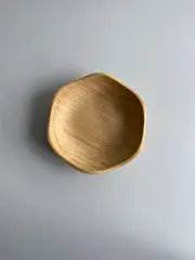 Foto 7 von Holzschalen 3er Set Servierschalen Obstschale Blütenform stapelbar Natur Deko