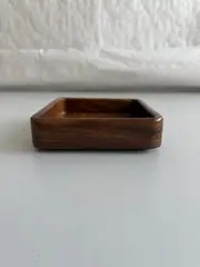 Foto 1 von Holzschüssel Akazienholz 15 x 4,5cm rund Servierschale Snackschale Küche