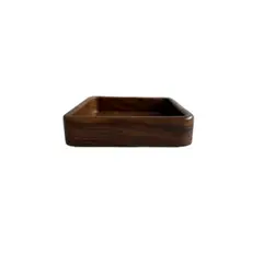 Foto 8 von Holzschüssel Akazienholz 15 x 4,5cm rund Servierschale Snackschale Küche