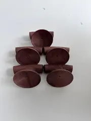 Foto 4 von Topfset 10-teilig Antihaft Granit-Optik Grün 5 Töpfe mit Glasdeckel Holz-Optik