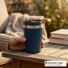 Foto 19 von Isolierflasche 420 ml Xani Edelstahl Thermosflasche auslaufsicher heiß & kalt