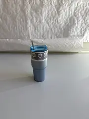 Foto 1 von Isolierbecher 600 ml Xani Edelstahl mit & ohne Strohhalm auslaufsicher 3 Farben
