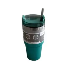 Foto 20 von Isolierbecher 600 ml Xani Edelstahl mit & ohne Strohhalm auslaufsicher 3 Farben