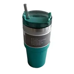 Foto 22 von Isolierbecher 600 ml Xani Edelstahl mit & ohne Strohhalm auslaufsicher 3 Farben