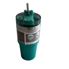 Foto 23 von Isolierbecher 600 ml Xani Edelstahl mit & ohne Strohhalm auslaufsicher 3 Farben