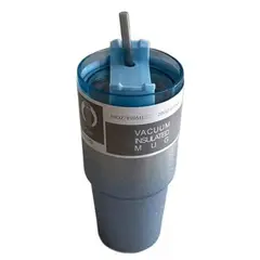 Foto 24 von Isolierbecher 600 ml Xani Edelstahl mit & ohne Strohhalm auslaufsicher 3 Farben
