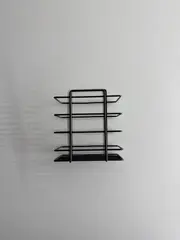 Foto 9 von Duschablage 5-teilig ohne Bohren Duschregal Eckablage Bad Schwarz Metall