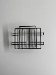 Foto 13 von Duschablage 5-teilig ohne Bohren Duschregal Eckablage Bad Schwarz Metall
