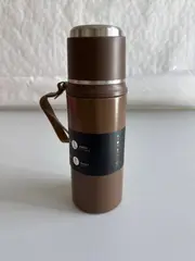 Foto 8 von Thermosflasche 800ml Edelstahl doppelwandig Isolierflasche mit Trinkbecher