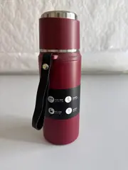 Foto 10 von Thermosflasche 800ml Edelstahl doppelwandig Isolierflasche mit Trinkbecher