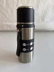 Foto 13 von Thermosflasche 800ml Edelstahl doppelwandig Isolierflasche mit Trinkbecher