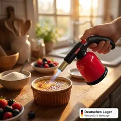 Foto 7 von Gasbrenner Flammenbrenner Lötlampe Butan verstellbar Küche Werkstatt