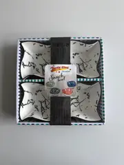 Foto 1 von Keramik Snackschale 4er Marmor-Optik