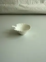 Foto 1 von Keramik Snackschale 4er Blattform Weiß