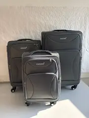 Foto 47 von Kimsonic Stoffkoffer Trolley 4 Rollen Reisekoffer S M L Dehnfalte Schloss
