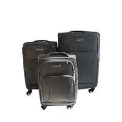 Foto 51 von Kimsonic Stoffkoffer Trolley 4 Rollen Reisekoffer S M L Dehnfalte Schloss