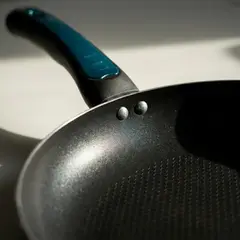 Foto 6 von L.C Hot Chef Bratpfanne 26 cm Antihaftbeschichtung Aluminium Induktion Schwarz