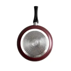Foto 9 von L.C Hot Chef Bratpfanne 26 cm Antihaftbeschichtung Aluminium Induktion Schwarz